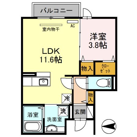 【ボナールの間取り】