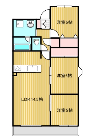 ソレアード御南の間取り