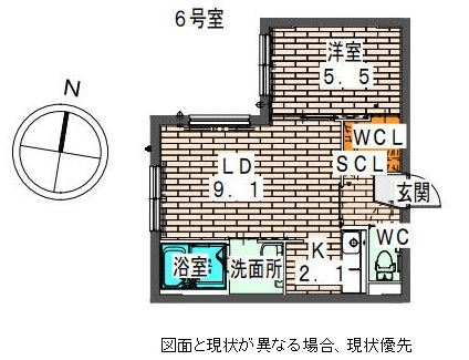 Elle Cube　学園前(エルキューブ学園前)の間取り