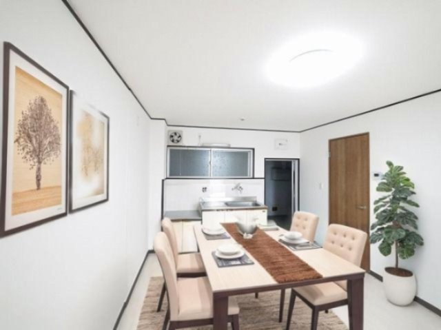 居室・リビング　CGで家具等を配置したもので家具等は含まれません