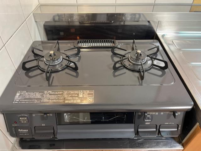 その他設備　グリル付2口ガスコンロ