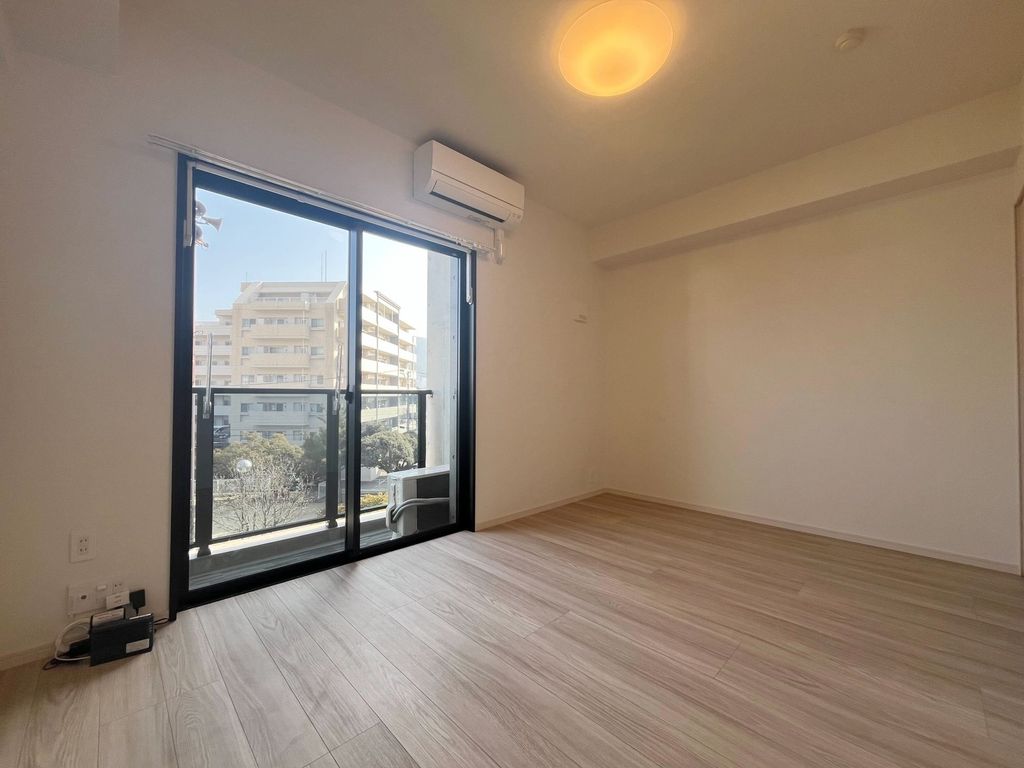 居室・リビング　※建築中の写真です