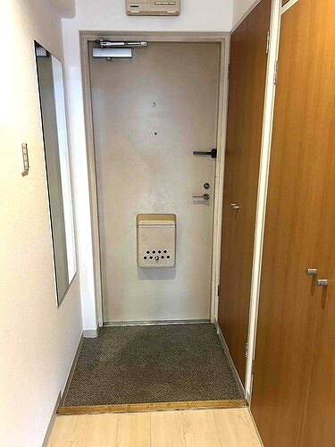 玄関　きれいな玄関です