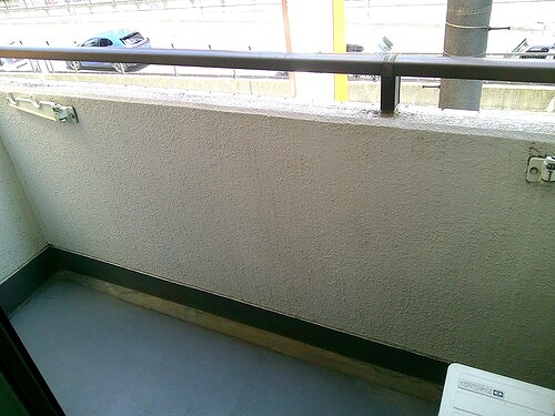 バルコニー　バルコニー付きです