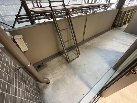 バルコニー　※別部屋の写真です