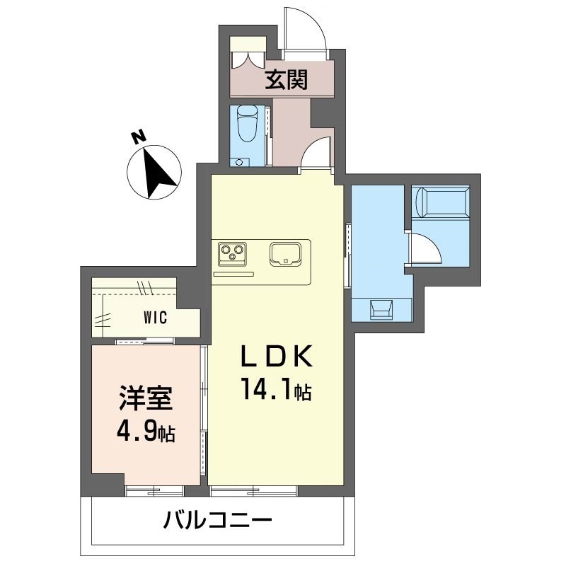 ザ　グランド　自治医大の間取り