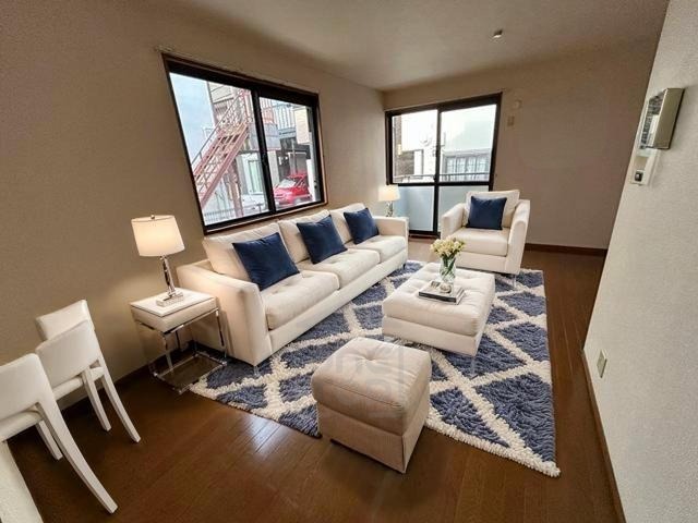 居室・リビング　AI画像使用