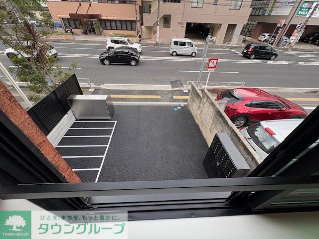 眺望　駐車場