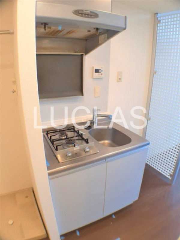 キッチン　2口コンロで使いやすいシステムキッチン♪