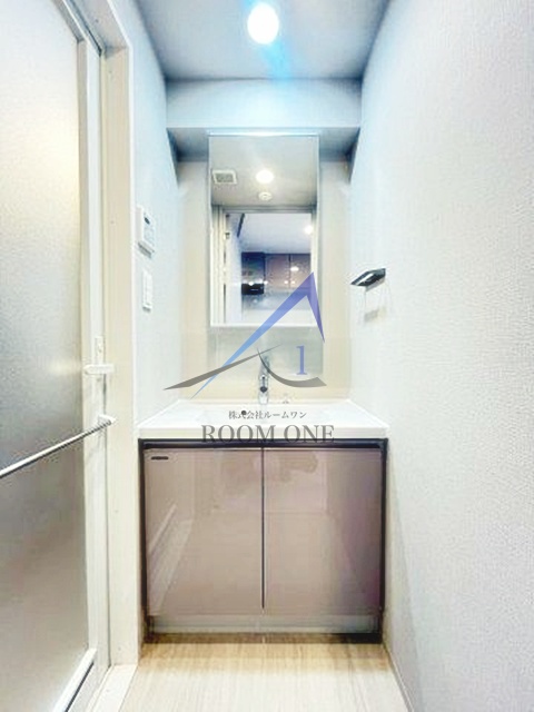 洗面設備　洗面台です。