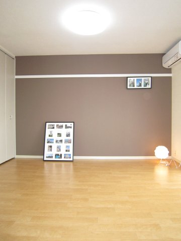 バルコニー　広々としたバルコニー