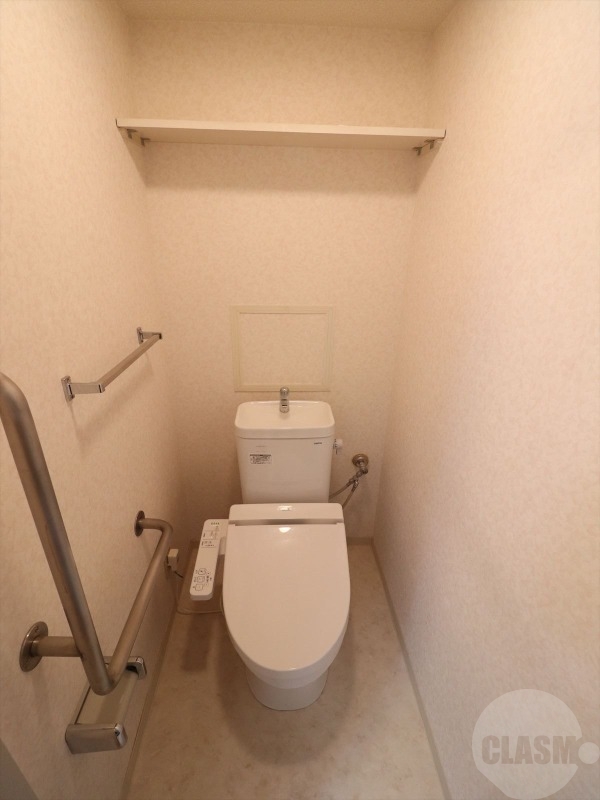 トイレ　きれいな水回りです