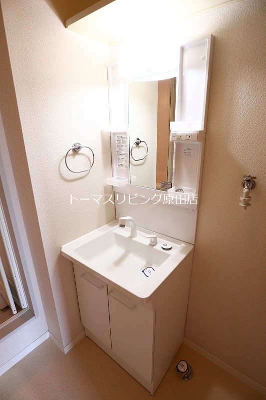 洗面設備　201号室写真