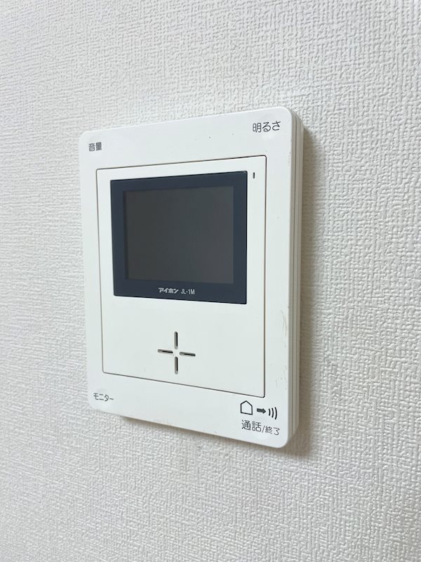 セキュリティ　来客時も顔が見えるTVモニターホン