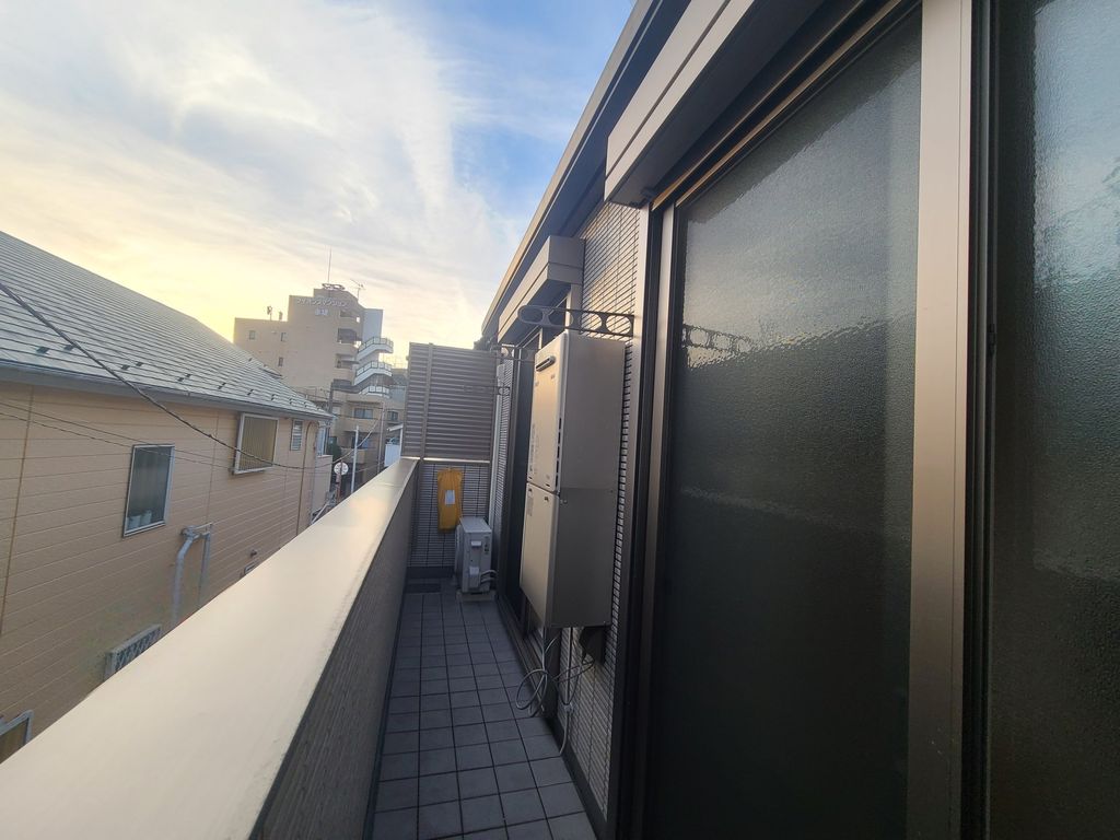 バルコニー　眺望