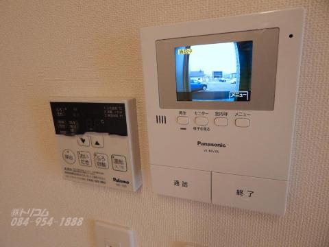 セキュリティ　カメラ付インターホン（イメージ）