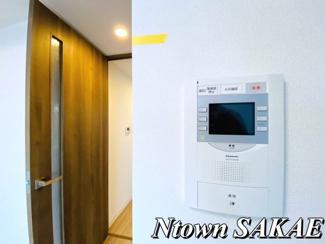 セキュリティ　モニター付きインターフォンです