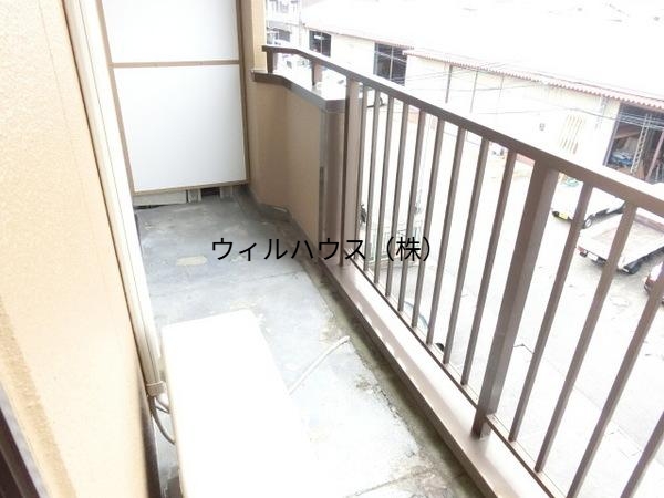 バルコニー　日当たり良好！