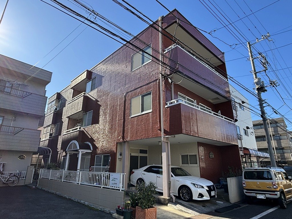建物外観　メゾンハーヴェスト２　ＮＴＴインターネット接続可