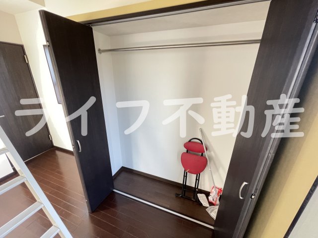 収納　収納のためのスペースです