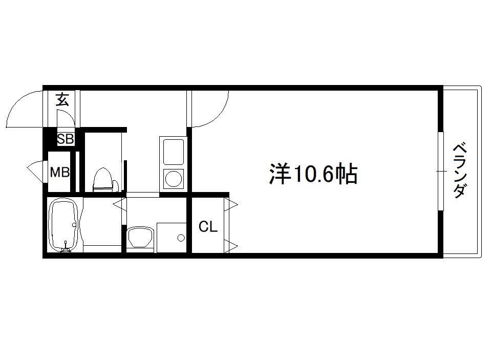 アンプルールチェリーの間取り写真