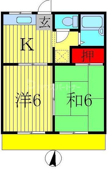 ハイツ331の間取り写真