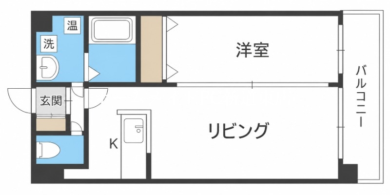 ルラシオン北9条通の間取り写真
