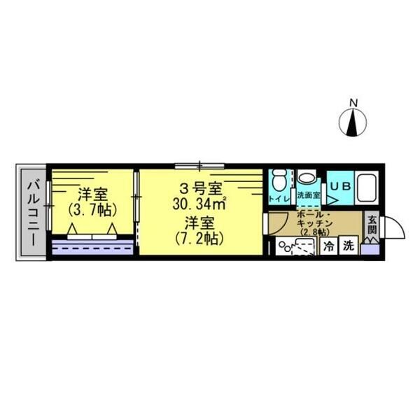 グランドソレイユ新検見川Iの間取り写真