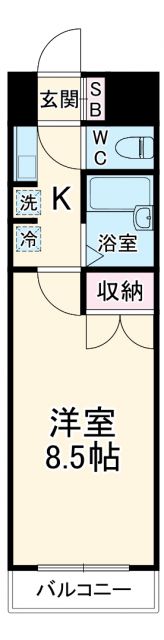 リバーサイドパレスの間取り写真