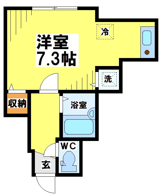 京王線 国領駅 徒歩12分 2階建 築10年の間取り写真
