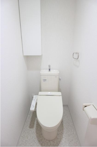 トイレ　清潔感のあるトイレです。
