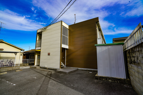 岡山県岡山市中区高屋（アパート）の賃貸物件の外観