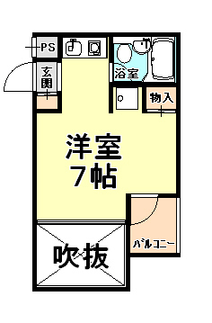 ダイドーシティ芦屋IIの間取り