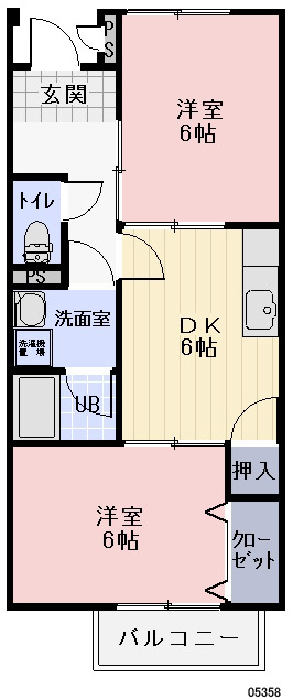 【Ｓｕｒｐｌｕｓ　Ｔｗｏピラカンサの間取り】