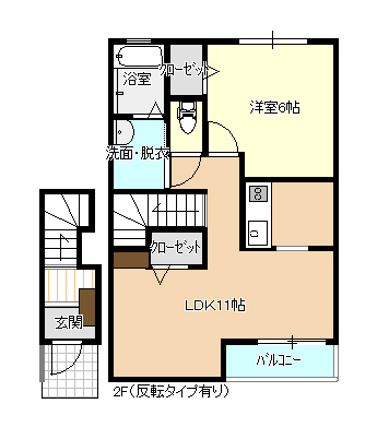 リーベストラウムの間取り