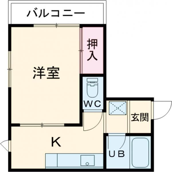 森塚第５マンションの間取り