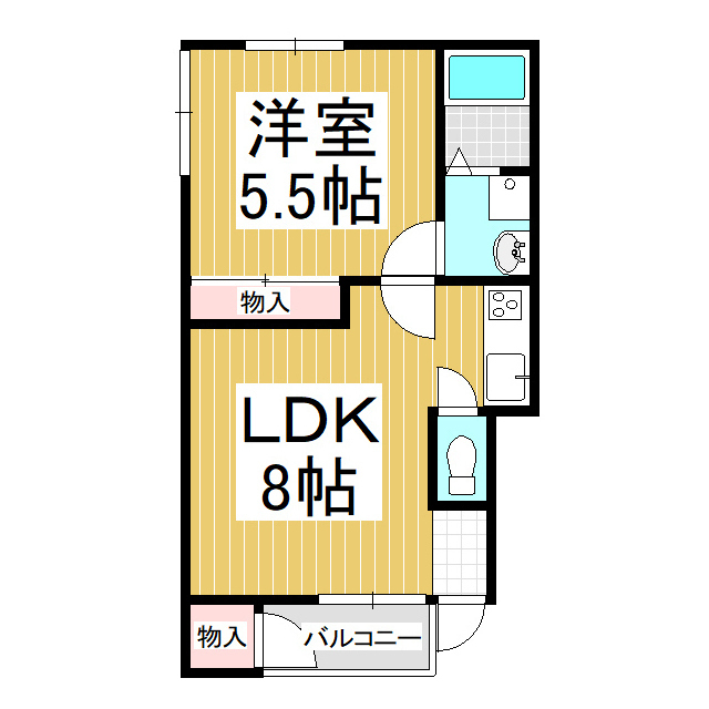 プレメゾン１１内川の間取り