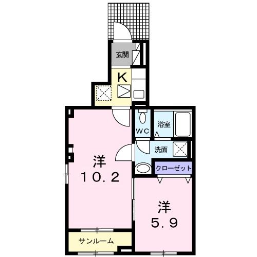 カレントIIの間取り