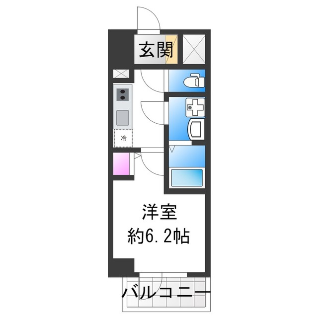 エスリード長居公園PARK AVENUEの間取り