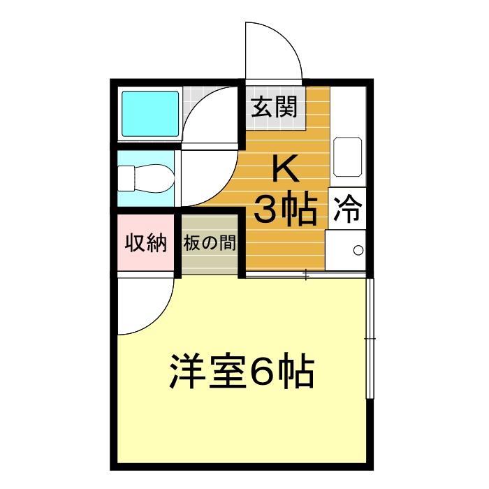 ニュー宮の下ハイツの間取り