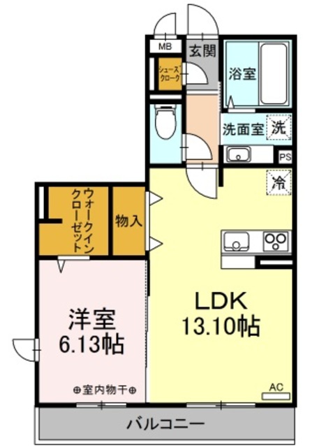 【グランメールの間取り】