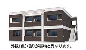 【仮）荒川本郷新築アパートの建物外観】