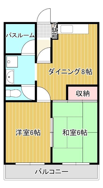 メゾンドエルセの間取り