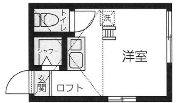 ユナイトパティオ矢向の間取り