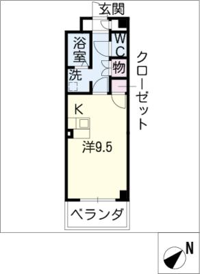 コンフォートメイワの間取り