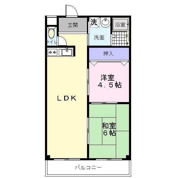 東栄マンションの間取り