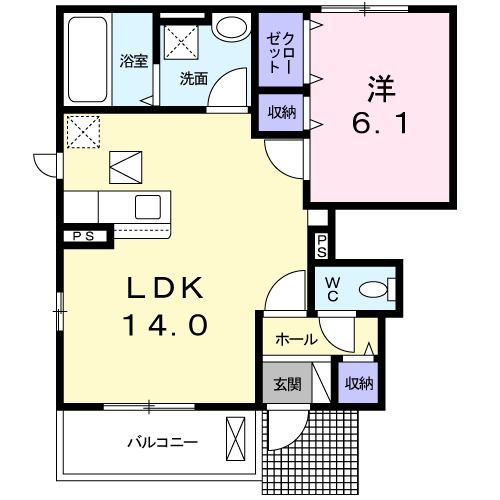 コートドールの間取り