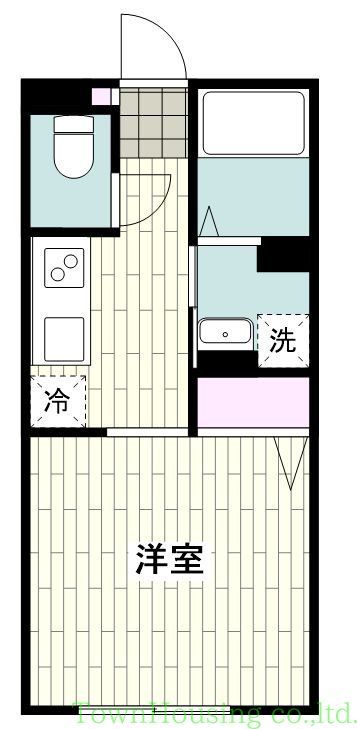 港区南青山のマンションの間取り