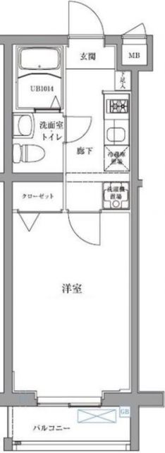 エスパシオ西高島平の間取り