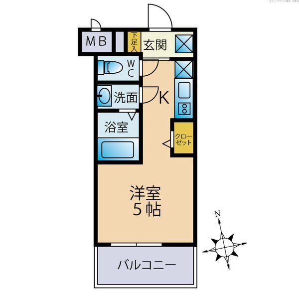 晃明ビルの間取り